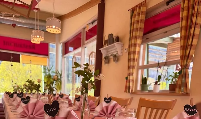 Feier im Panorama Café 